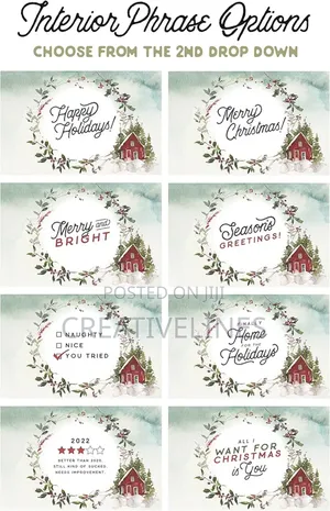 Customised Xmas Tumbler Giftset