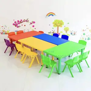 Kids Kindergarten Learning Table and Chair.Plastic for Kids