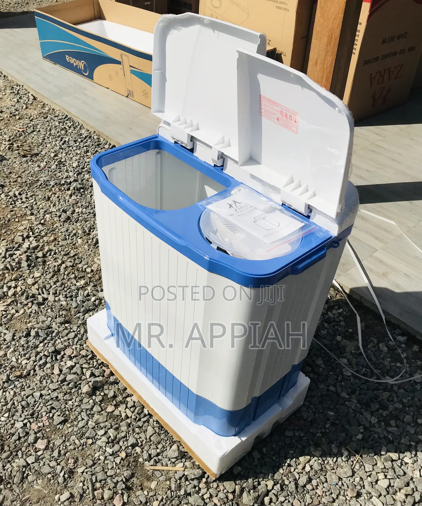 Choose Original Zar 7kg Semi-Auto Washing Machine.