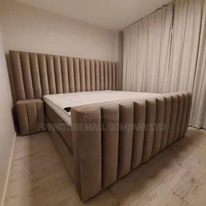 Royal King Size Bed With Mattress.Free Delivery
