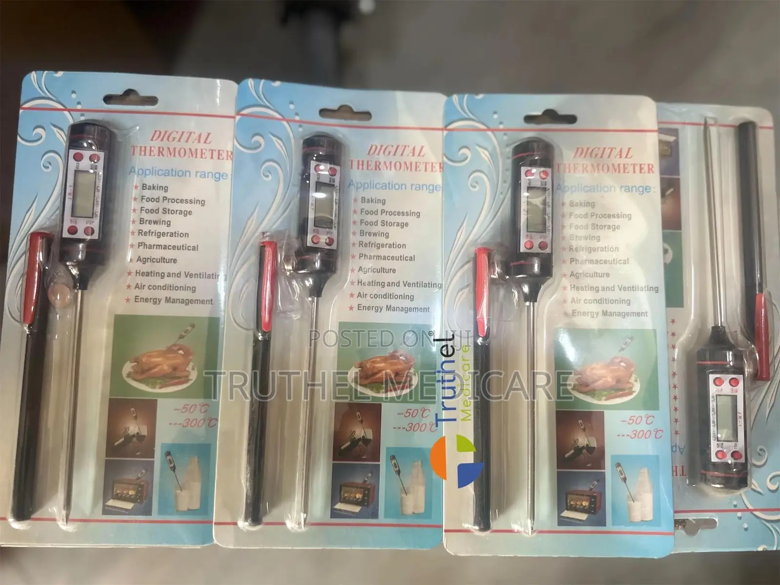 FOOD THERMOMETER (Probe Type)