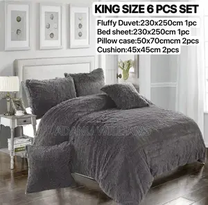 Luxury Ultra Soft Fluffy Duvet Set(Available in Diff Colors