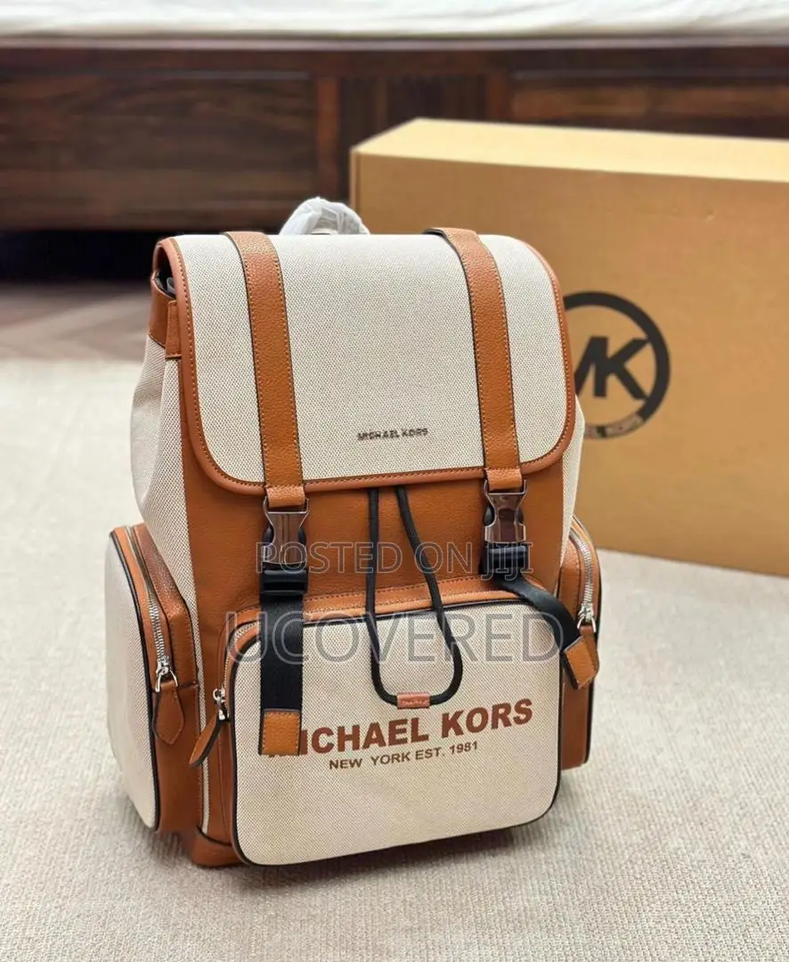 Michael Kors Leather Backpack