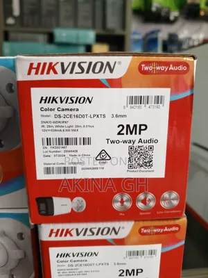 Hikvision 2mp Hybrid Turbo Hd Camera 2 Way Audio