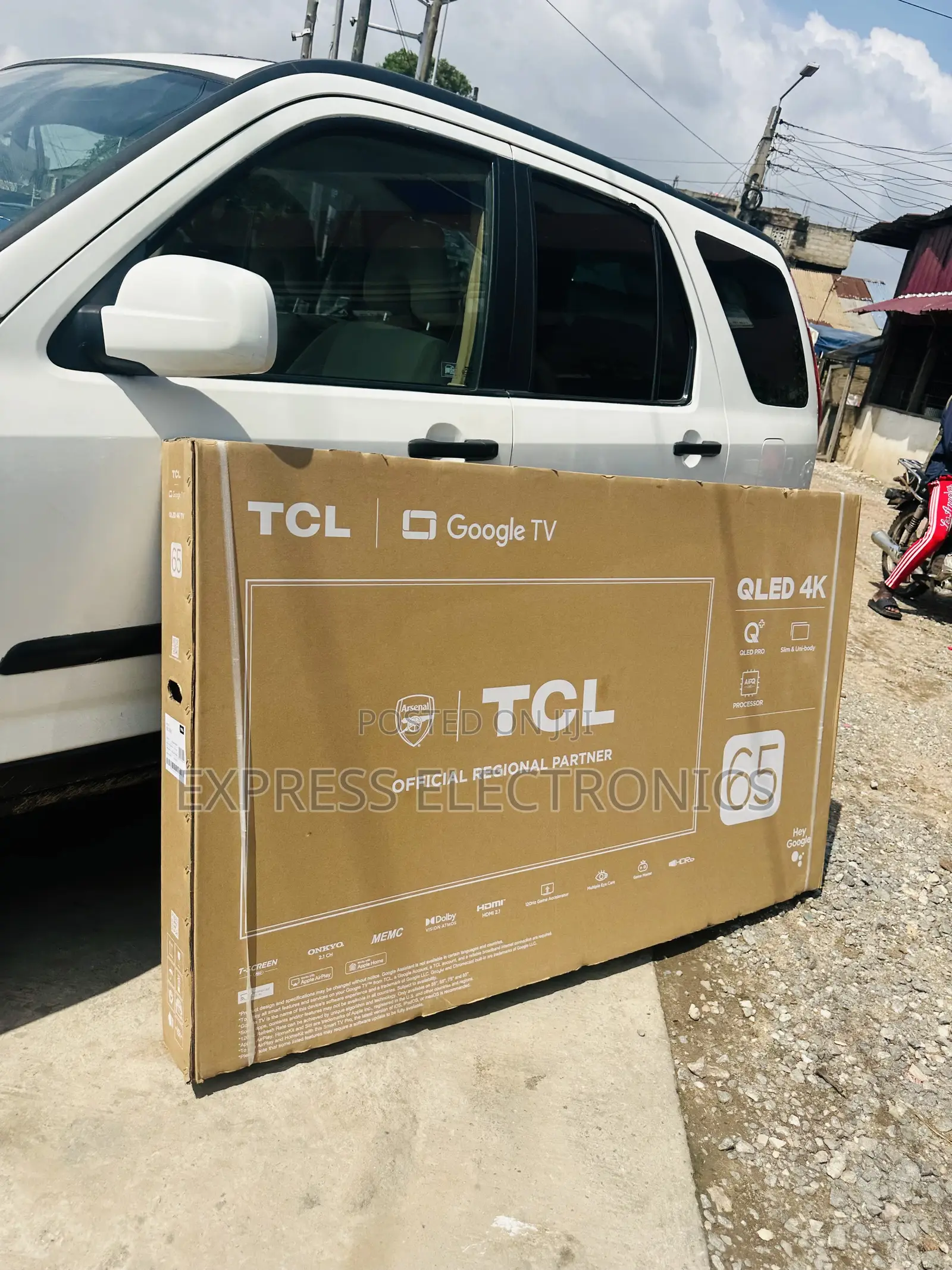 High Dynamic Range QLED Smart TCL 65”C645