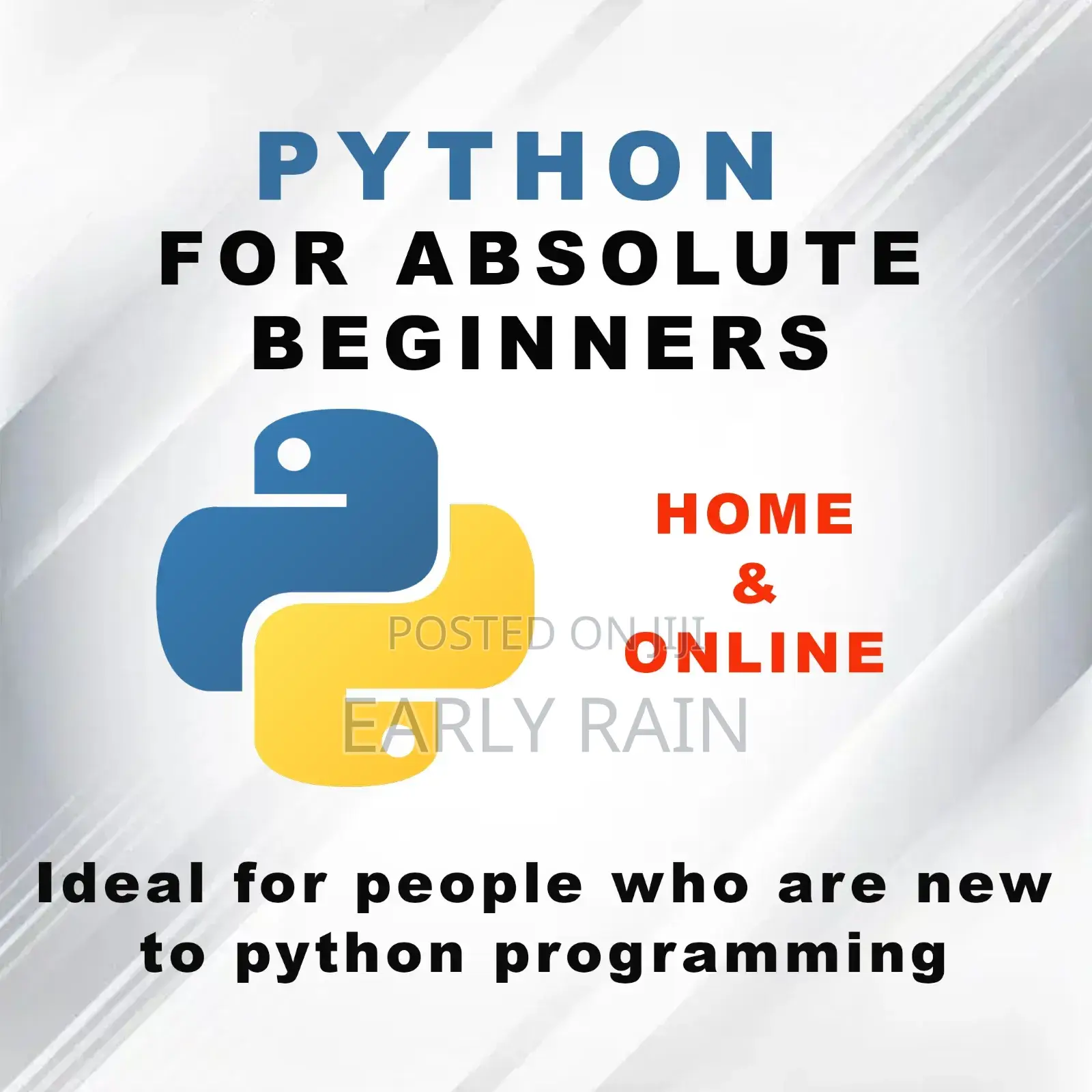 One on One Python Programming for Absolute Beginners