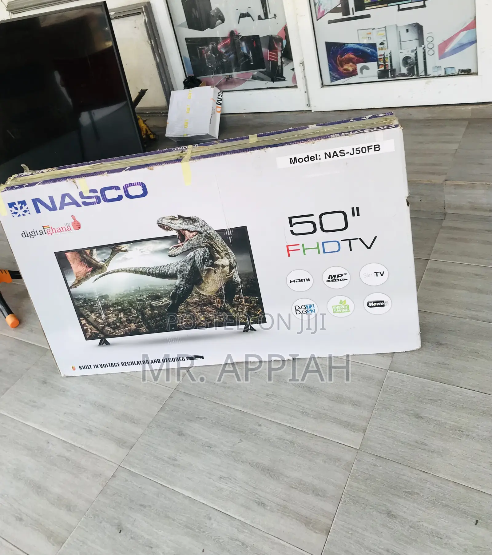 Choose Original Nasco 50 Inch Uhd Smart Tv(Black).