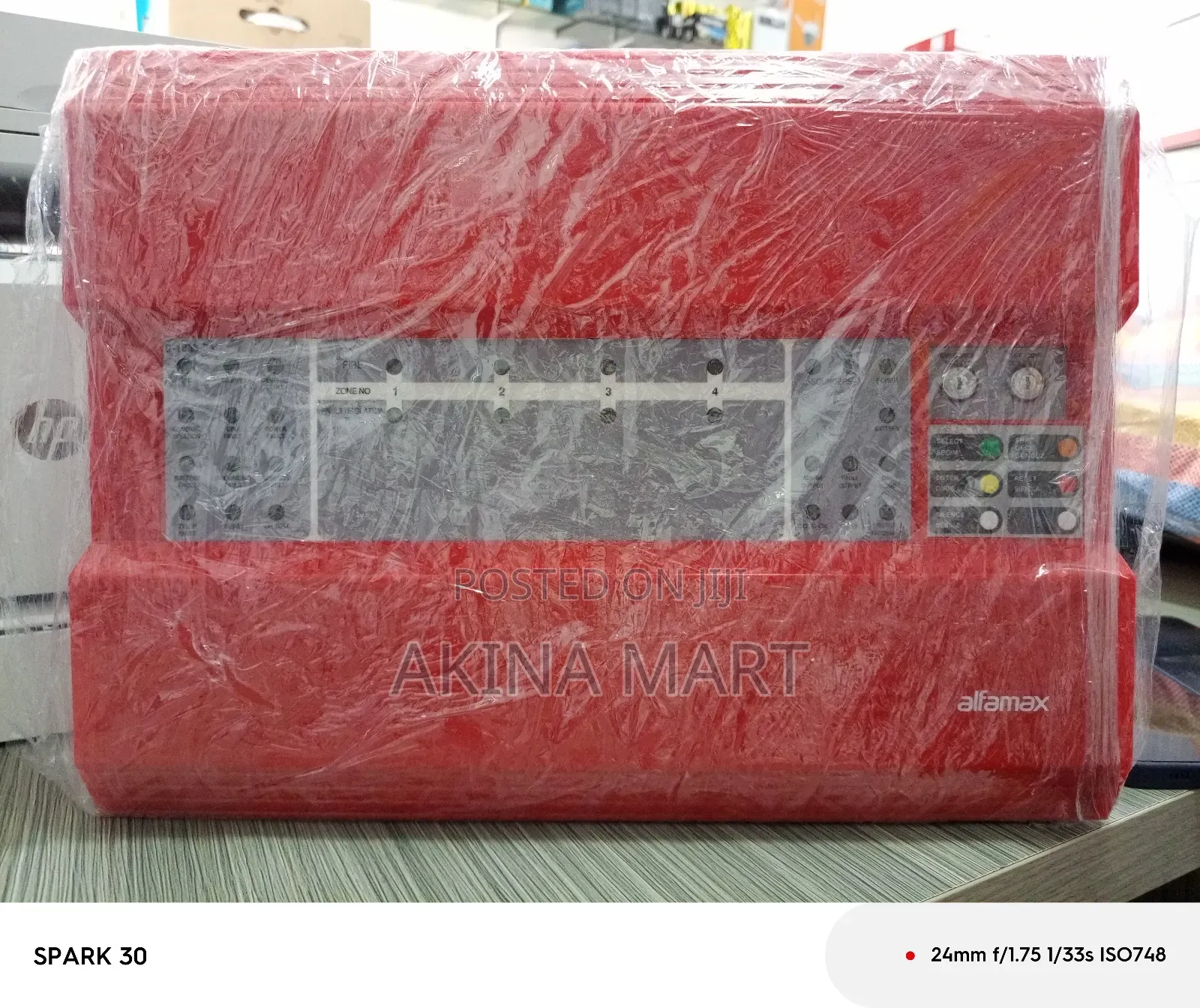 4 Zone Fire Alarm Alfamax
