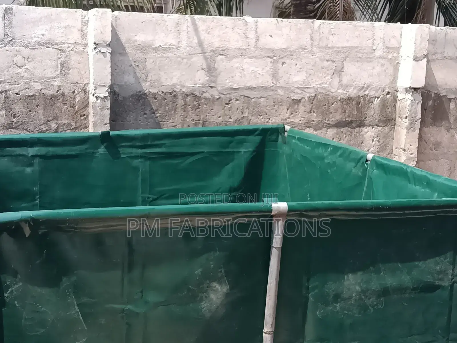 Tarpaulin Fish Pond / Fish Tank 8ft by 8ft