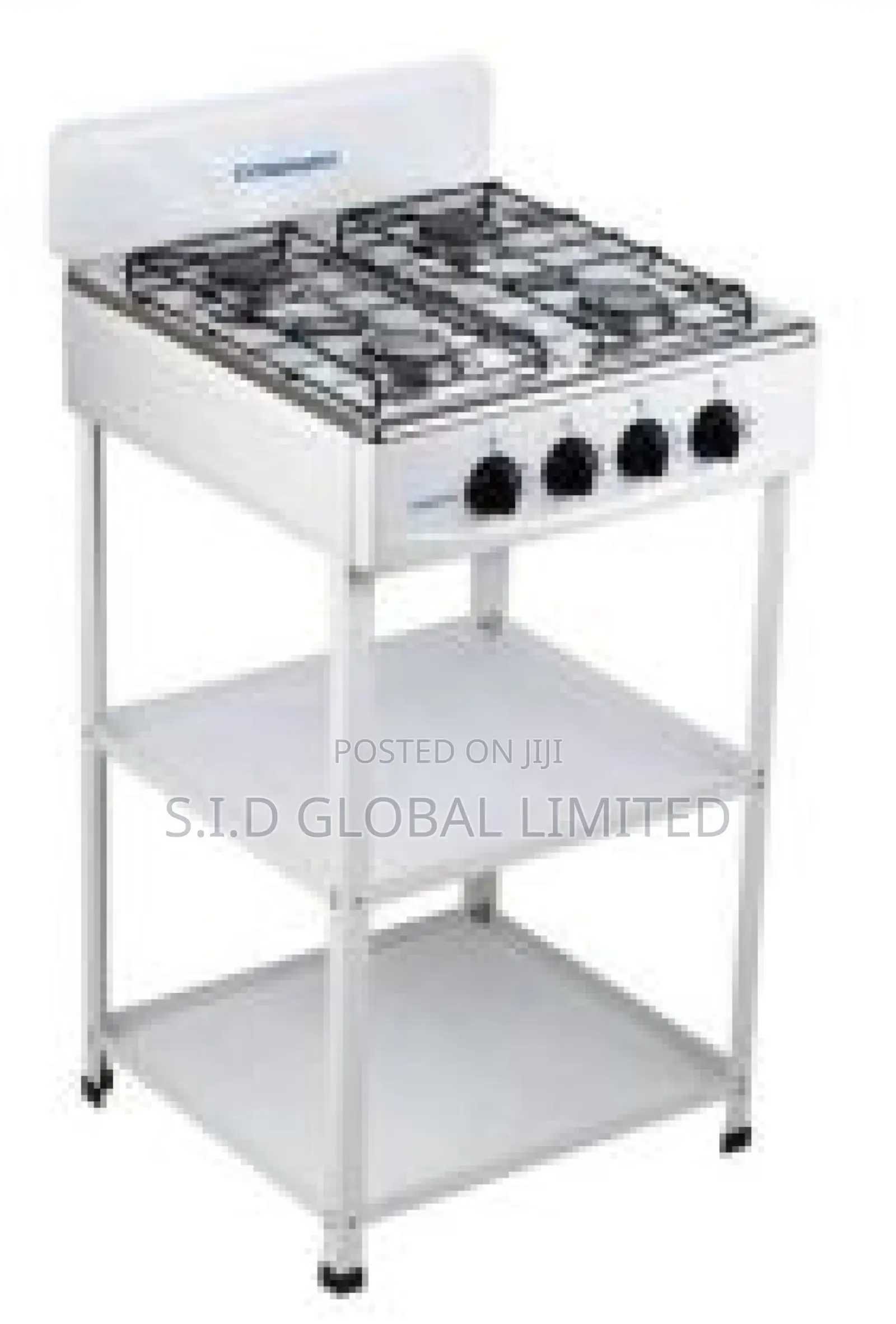 Flames Embodying of Nasco 5 Burner Gas Stove Nasgs-K5bw-S