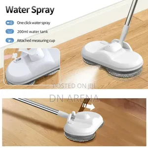 Eureka Healthy Clean Spinning Electric Cordless Spray Mop