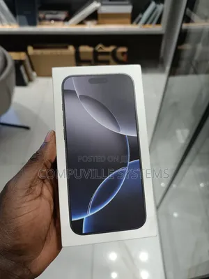 New Apple iPhone 16 Pro Max 1 TB Black