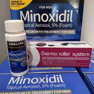 5% Minoxidil Liquid Plus Derma Roller