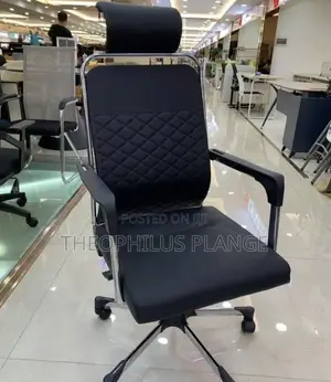 Adjustable Executive Office Chair With Head Rest