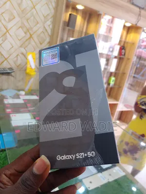 New Samsung Galaxy S21+ 5G 128 GB Black
