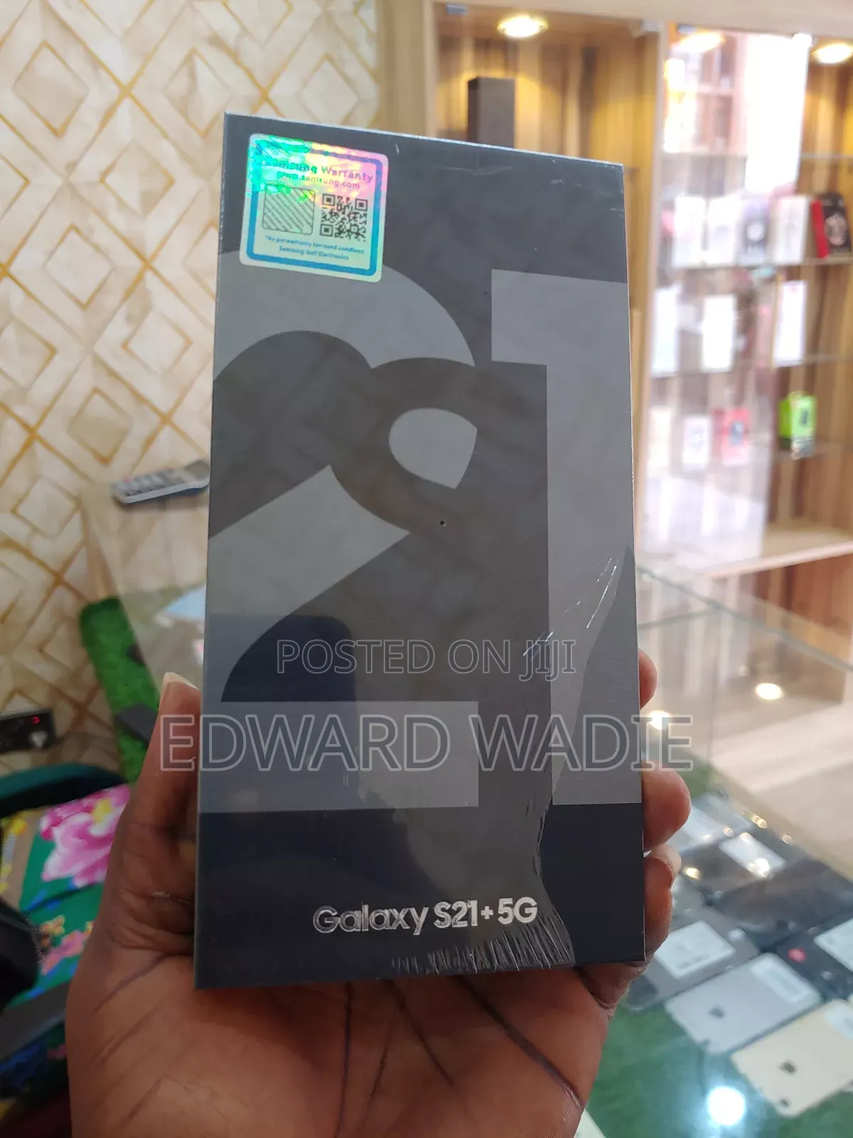 New Samsung Galaxy S21+ 5G 128 GB Black