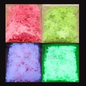 100 Peices Star Glow In Dark Stickers
