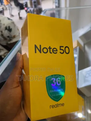 New Realme Note 50 64 GB Black