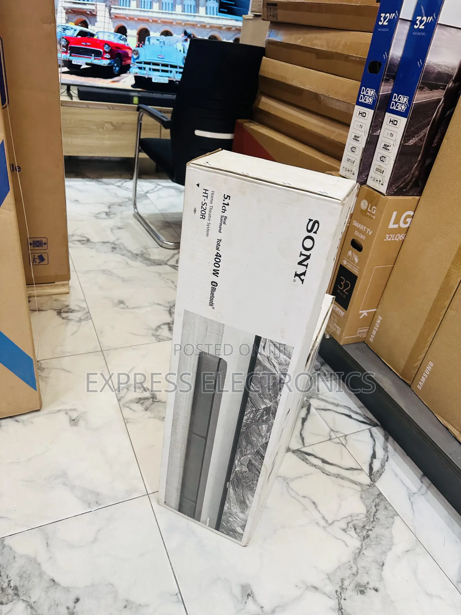 Bluetooth Connectivity Sony HT-S20R