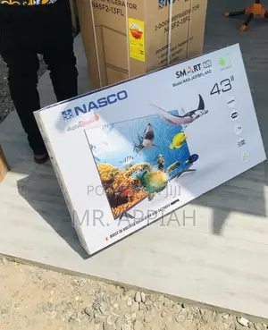 Original Nasco 43 Inch Smart Android Television.