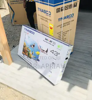 Order Authentic Nasco 43 Inch Full HD Smart Android Tv.