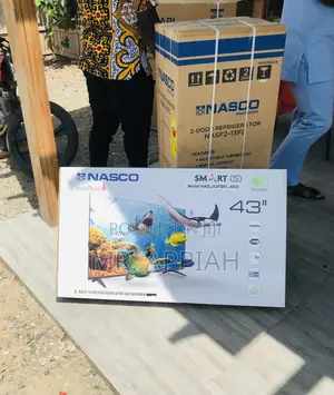 Unique in Box Nasco 43 Inch Smart Android Television(Black)