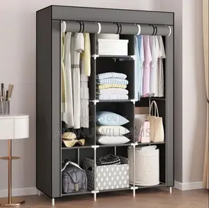 Portable Clothes Storage Cabinet ( Available in Diff Colors)