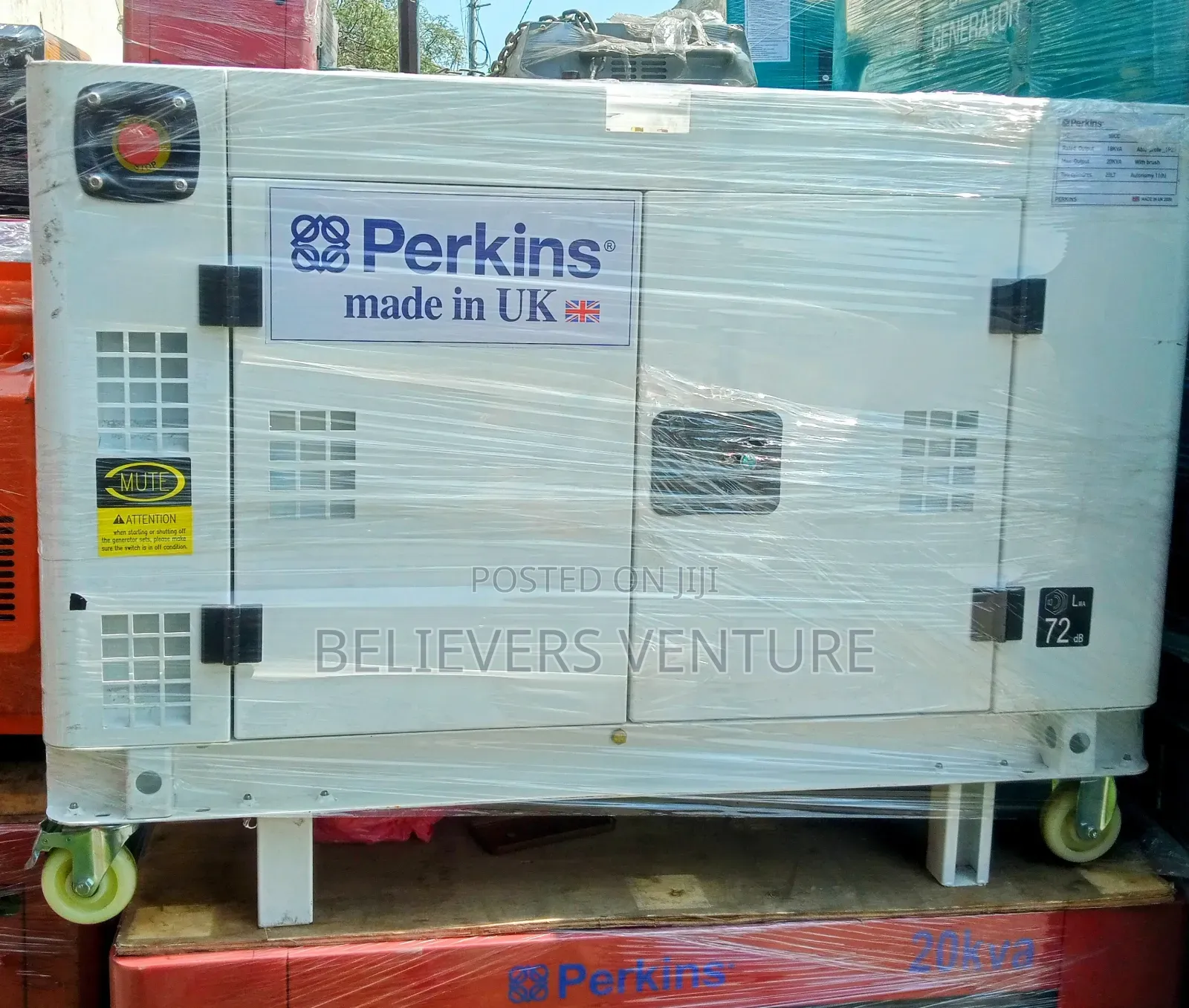 20kva Perkins Generator Diesel 230/240v Perkins Generator 
