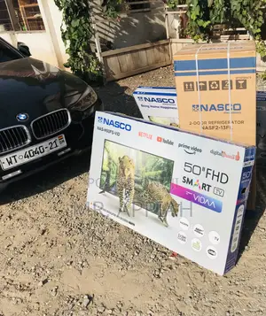 Order Unique Nasco 50 Inch Full HD Smart Android Tv.