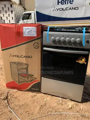 Exclusive Volcano 4 Burner Gas Cooker