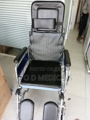Wheel Chair Commode With Back Rest