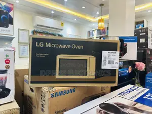 Black Stainless Steel Microwave Oven 20l Lg.