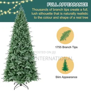 7.5 FT Artificial Skinny Christmas Tree