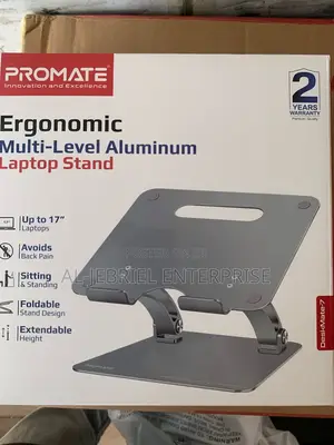 Promate Deskmate- 7 Multi-Level Aluminum Laptop Stand