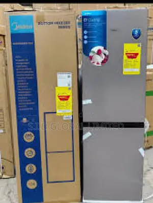Coolness That Lasts MIDEA-174-LTR-DOUBLE-DOOR-BOTTOM-FREEZER