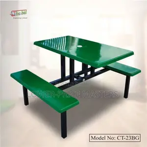Fibre Glass Canteen Table, Industrial and School Furniture