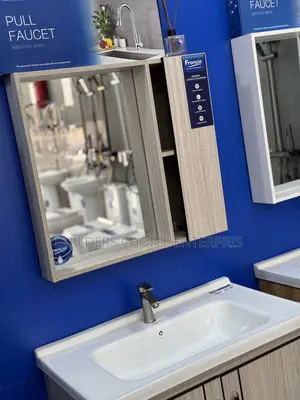 Luxury Cabinet Basin With Mirror (2111)