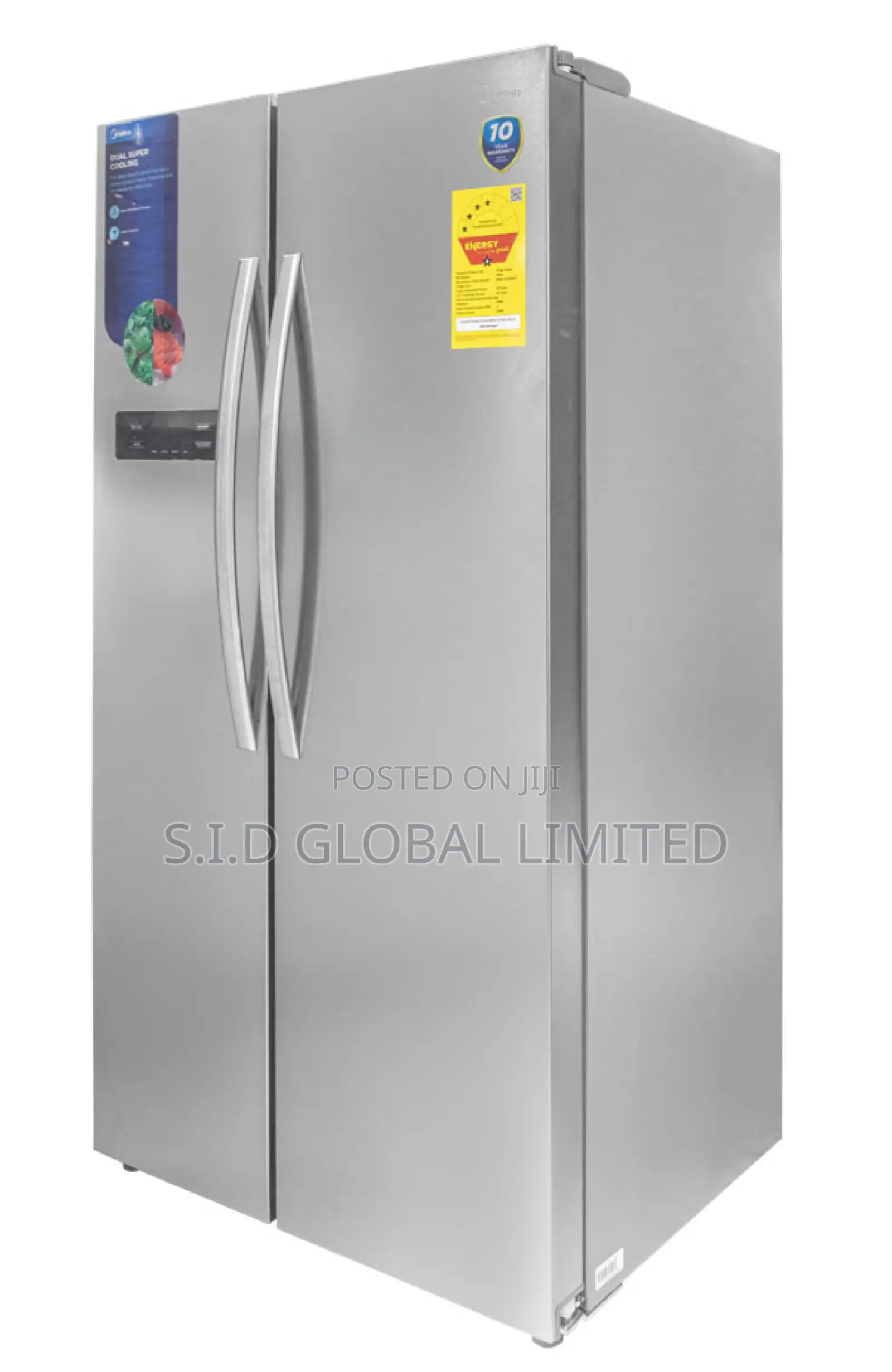 Stay Frosty With MIDEA-510-LTR-SIDE-BY-SIDE- MDRS710FGN02D