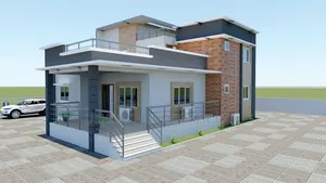 Architectural Drawing Building Plan With 3D