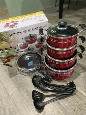 Amel 16pcs Non-Stick Cookware Set