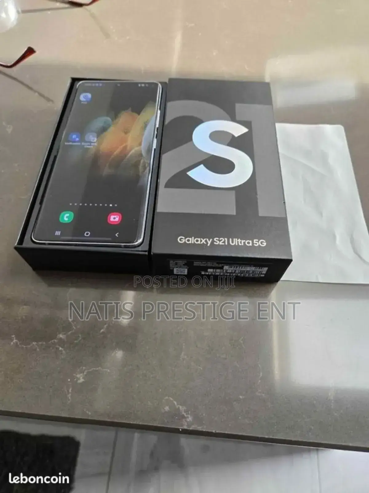 New Samsung Galaxy S21 Ultra 5G 256 GB Black