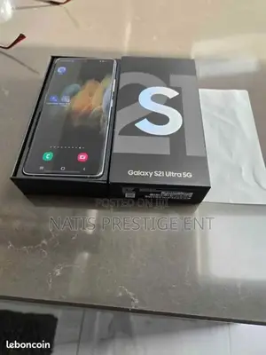 New Samsung Galaxy S21 Ultra 5G 256 GB Black