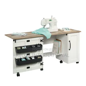 St. Nicholas Foldable Sewing Table With Wheels