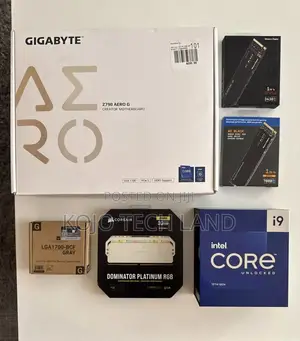 Intel Core I9 , Z790 Gigabyte Board, 32gb Ddr5 1tb SSD