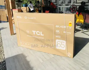 New TCL 65p635 65 Inch HDR Frameless Google Television.
