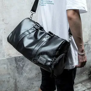 Weekender Luxury Leather Duffle Bag