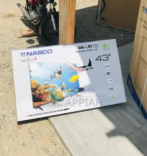 Choose Unique Nasco 43 Inch FHD Smart Android Tv.