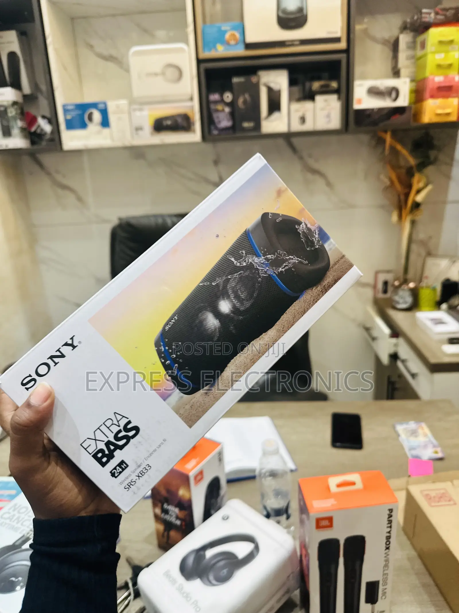  SRS-XB33 Sony Bluetooth Speaker Black 