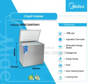 Ice-Cold Innovation With MIDEA-198-LTR-CHEST-FREEZER-MDRC280
