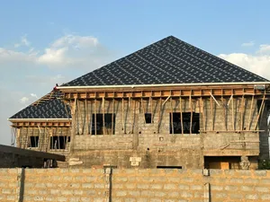 Concrete Parapet, Wood-Work Structure and Euro-Tiles